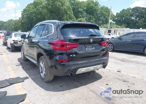 2021 BMW X3 Sdrive30I z USA, uszkodzony, nr VIN 5UXTY3C05M9E10783